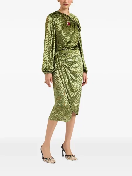 Decora fustă La Doublej verde