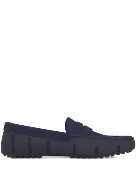 Semišové loafers Swims modré