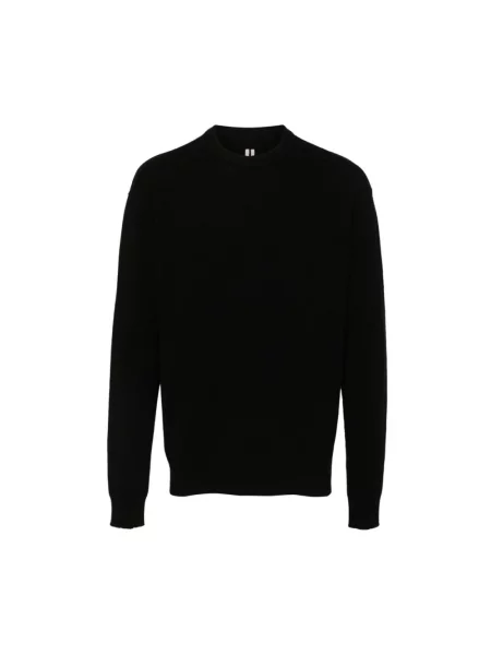 Sweter Rick Owens z dekoltem w serek czarny