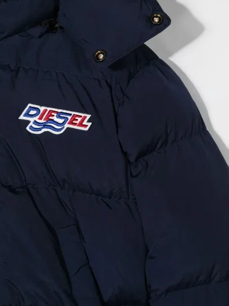 Kurtka dziecięca Diesel niebieska