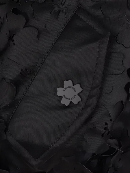 Kurtka bomber Alpha Industries w kwiatki czarny