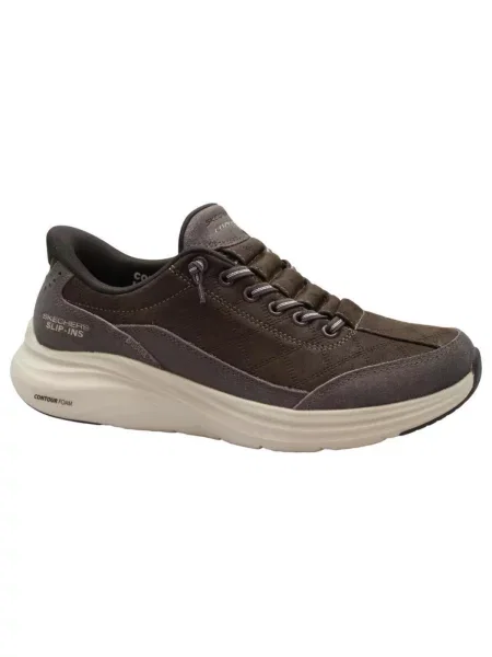 Tenisky Skechers hnedá