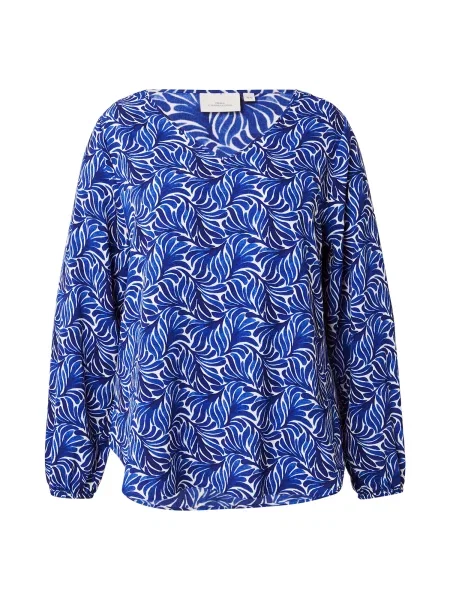 ONLY Carmakoma Bluză CARVICA bleumarin alb