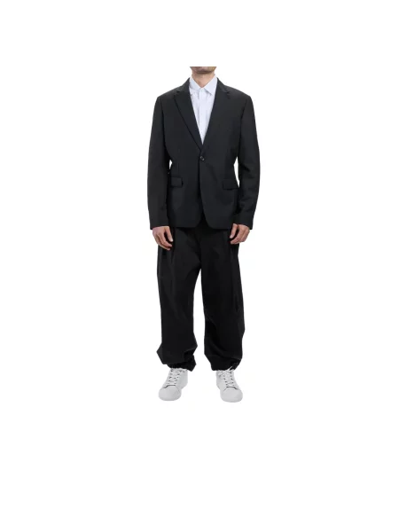 Sweter Mm6 Maison Margiela wełniany czarny