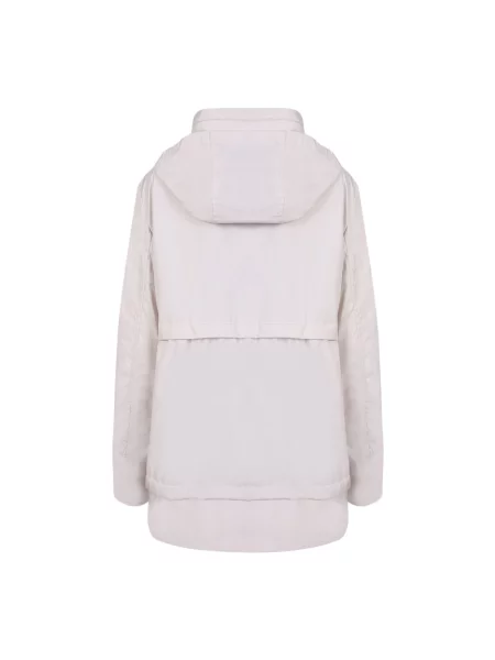 Kurtka przejściowa Moorer biała