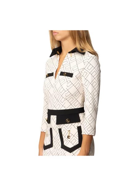 Rochie Elisabetta Franchi alb