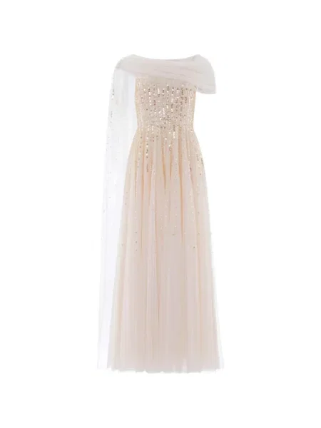 Rochie Needle & Thread cu paiete drapată