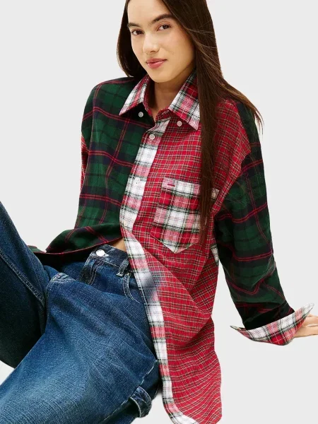 Клетчатая рубашка Tommy Jeans