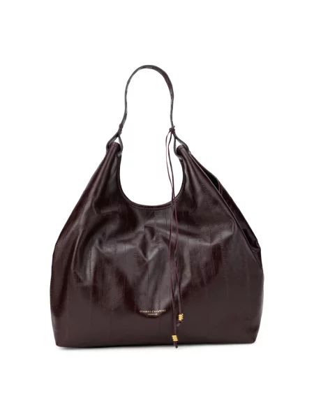 Shopperka Gianni Chiarini skórzana brązowa