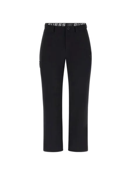 Pantaloni cargo Guess negru