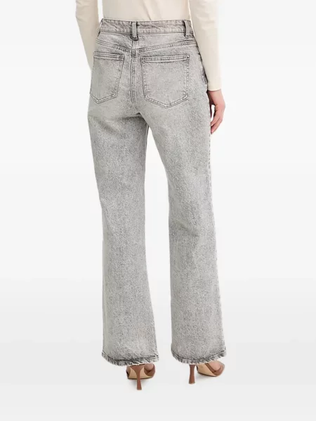 Blugi drepți Morgan gri