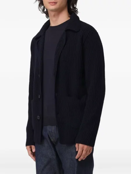 Cardigan Brooksfield de lână albastru