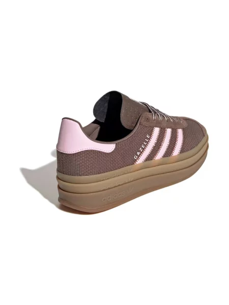 Adidas Originals Sneakersy Gazelle Bold braun fioletowe