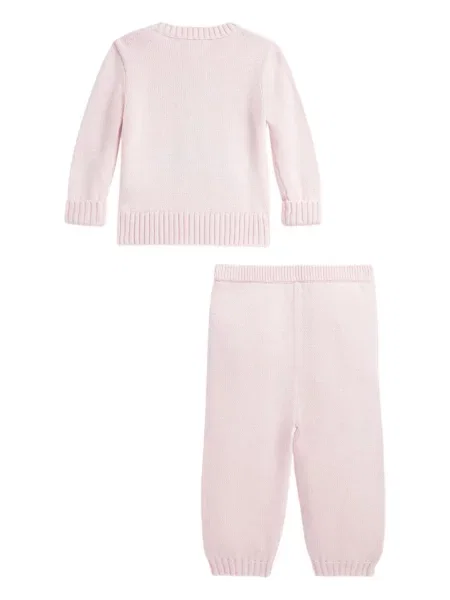 Koszulka polo dziecięca Polo Ralph Lauren różowa