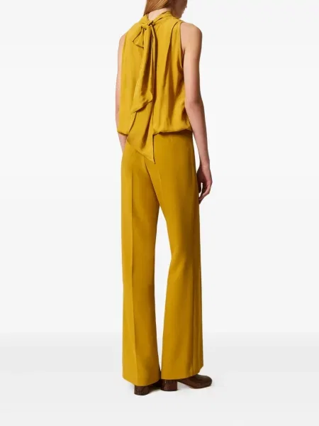 Pantaloni Twinset galben