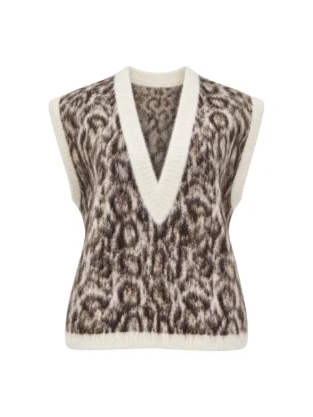Sweter Phisique Du Role beżowy