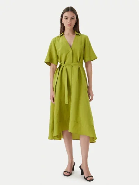 Marella Rochie tip cămașă Detto verde