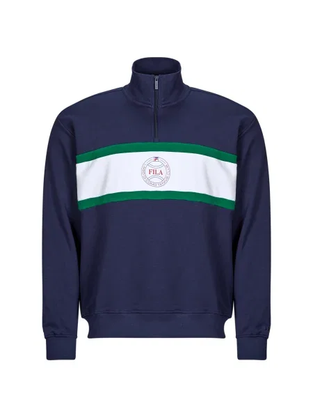 Hanorac Fila de jumătate de fermoar albastru