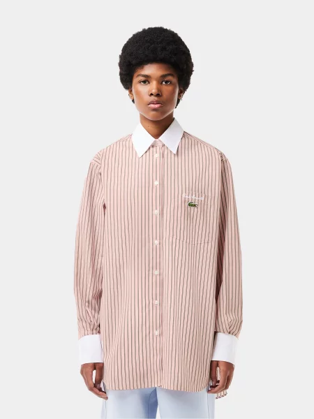 Рубашка Lacoste красная