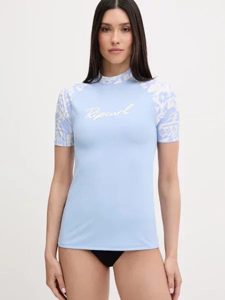 Rip Curl plážové tričko PACIFIC COAST modré
