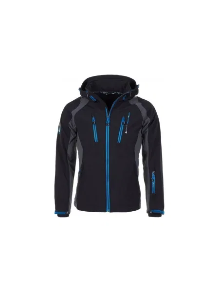 Geacă Peak Mountain softshell negru