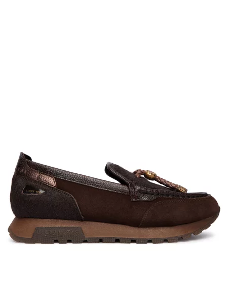 Hispanitas Sneakers Oregon închis maro