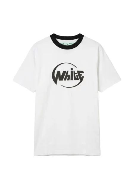 Tricou Off-white cu imagine alb