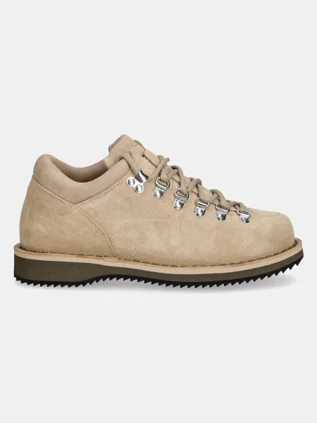 Замшевые кроссовки Diemme бежевые