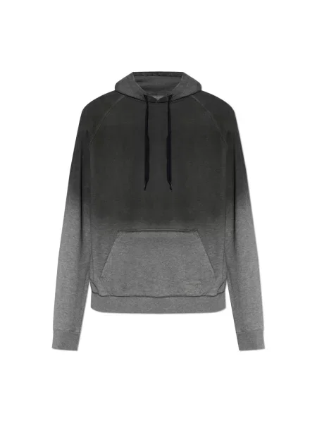 Bluza z kapturem Moschino szara