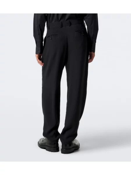 Nohavice Giorgio Armani čierna