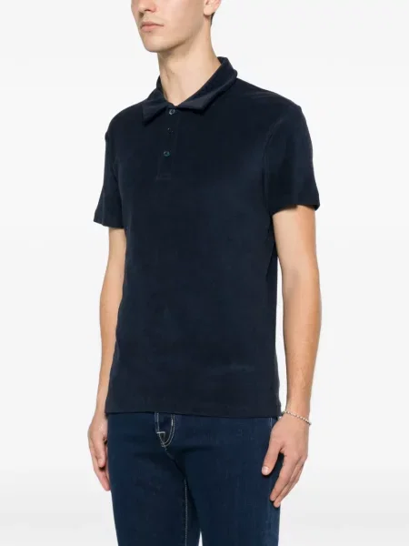 Scurt tricou polo Anonym Apparel albastru