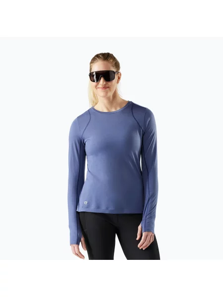 Bluză termoactivă pentru femei Smartwool Active nightfall blue albastru
