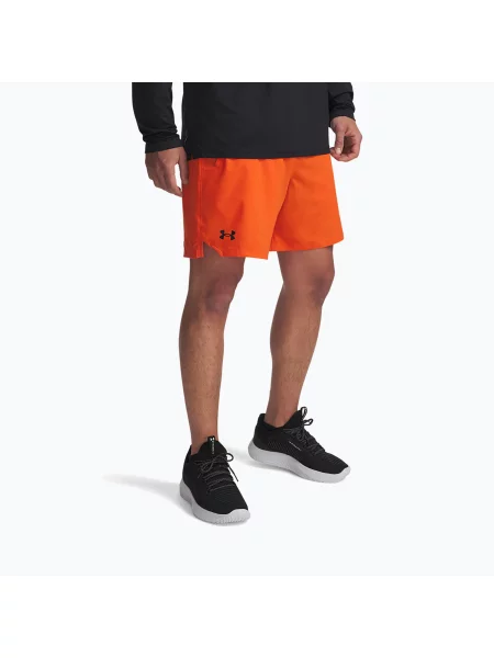 Tréninkové šortky Under Armour UA Vanish Woven orange base/black černé