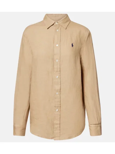 Cămașă Polo Ralph Lauren de in bej