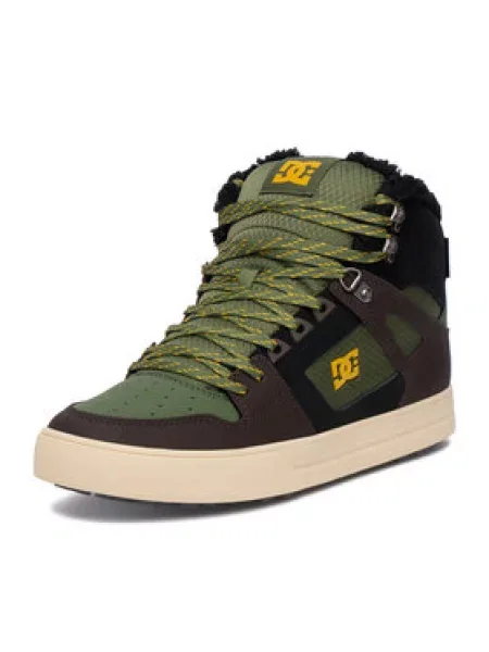 Sneakersy DC Shoes zelené