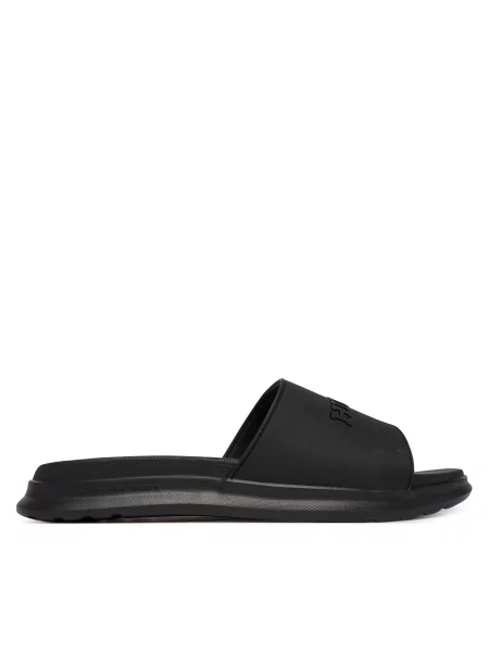 Tommy Hilfiger Papucs Dual Density Hilfiger Pool Slide fekete