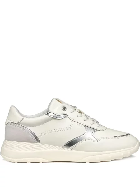 Sneakerși Geox alb