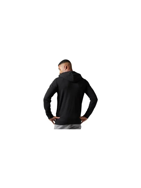 Hanorac cu glugă Reebok Sport negru