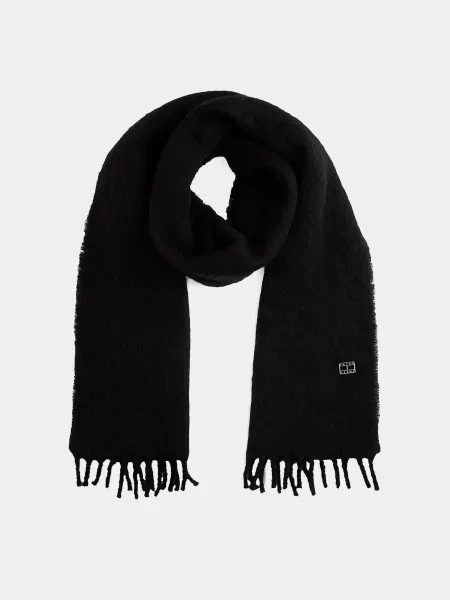 Tommy Hilfiger Шарф Вовна чорний