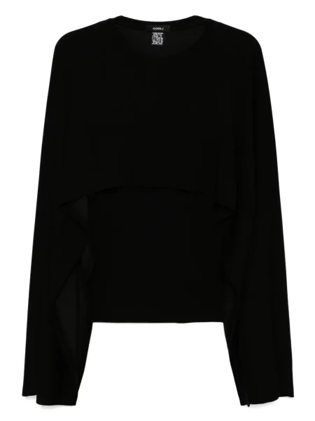 Top Goen.j prążkowany czarny