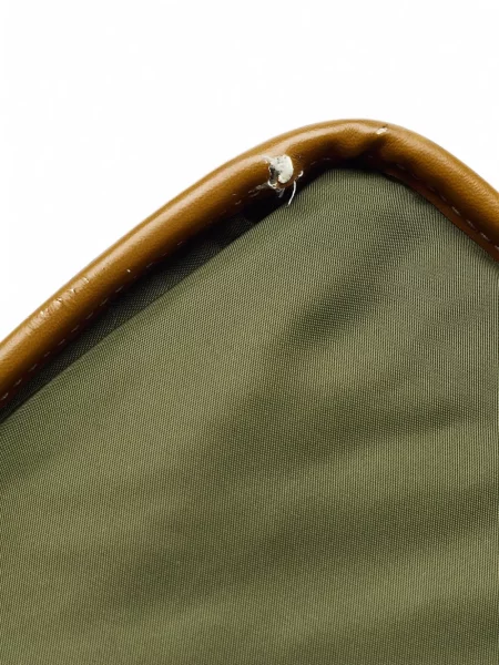 Geantă shopper Tory Burch din piele verde
