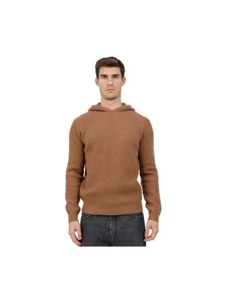 Bluza Mc2 Saint Barth wełniana brązowa