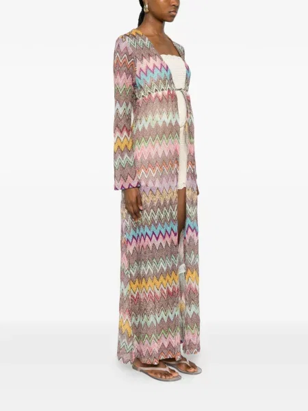 Dugo kardigan Missoni smeđa