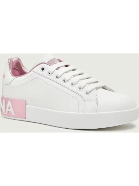 Dolce & Gabbana De piele teniși alb