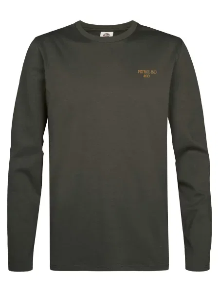 Petrol Industries Tricou închis gri