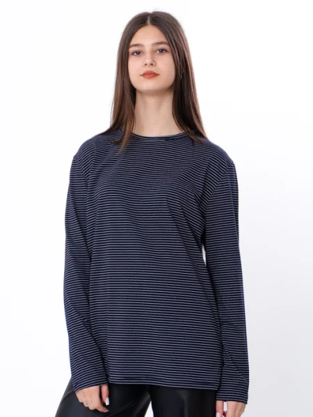 Дитячий Лонгслів Носи своє темно-синій синій