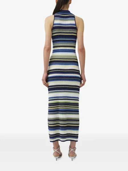 Rochie midi Simkhai tricotate albastru