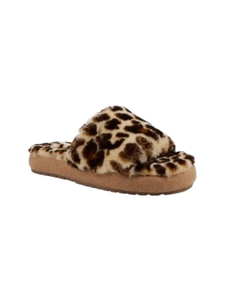 Sandale Emu s leopard uzorkom smeđa