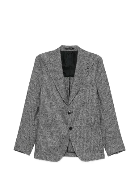 Sacou Tagliatore cu model pepito cu rever gri