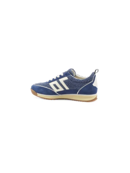 Sneakersy Back70 skórzane niebieskie